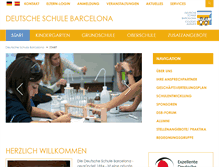 Tablet Screenshot of dsbarcelona.com